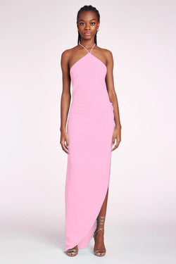 amanda uprichard pink and white dress Amanda Uprichard