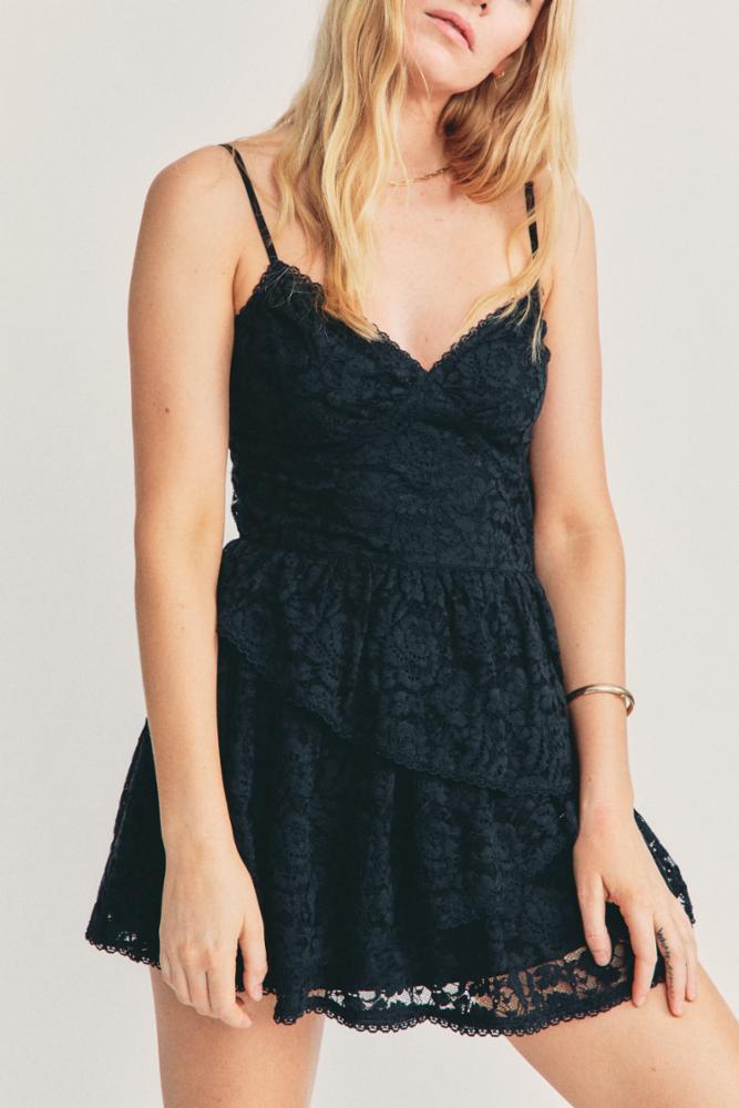 Loveshackfancy - Hopely Dress - Black Loveshackfancy - Hopely Dress - Black