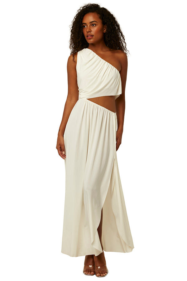 Misa - Calliope Dress - Off White Venezia