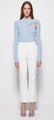 Jonathan Simkhai - Jesslyn Cropped Flare Pants - White
