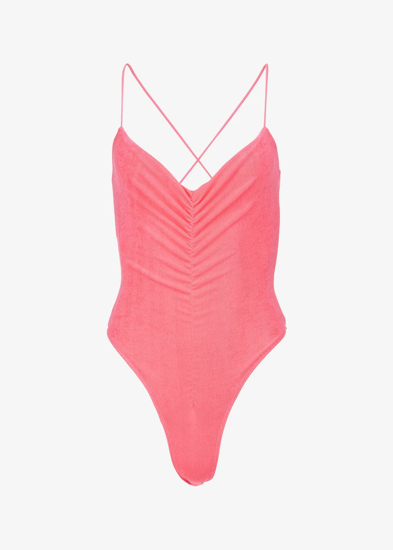 Ser.o.ya - Coral Bodysuit - Neon Pink