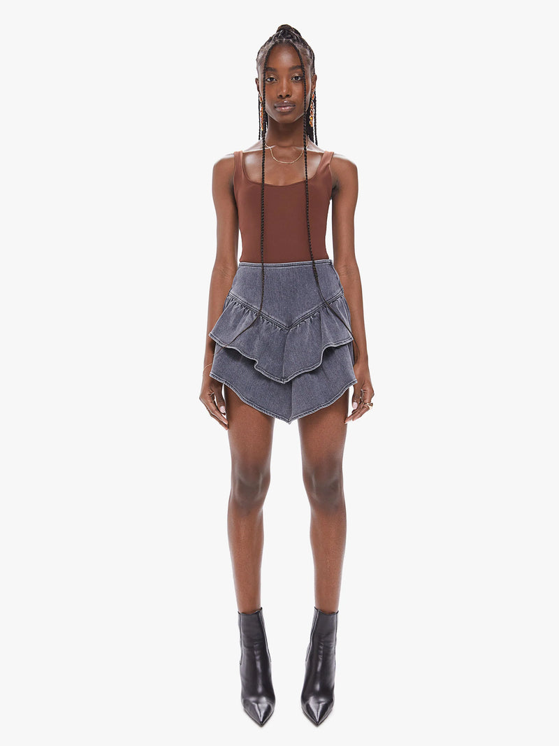 Mother - The Ruffle Mini Skirt - Digging Up Dirt