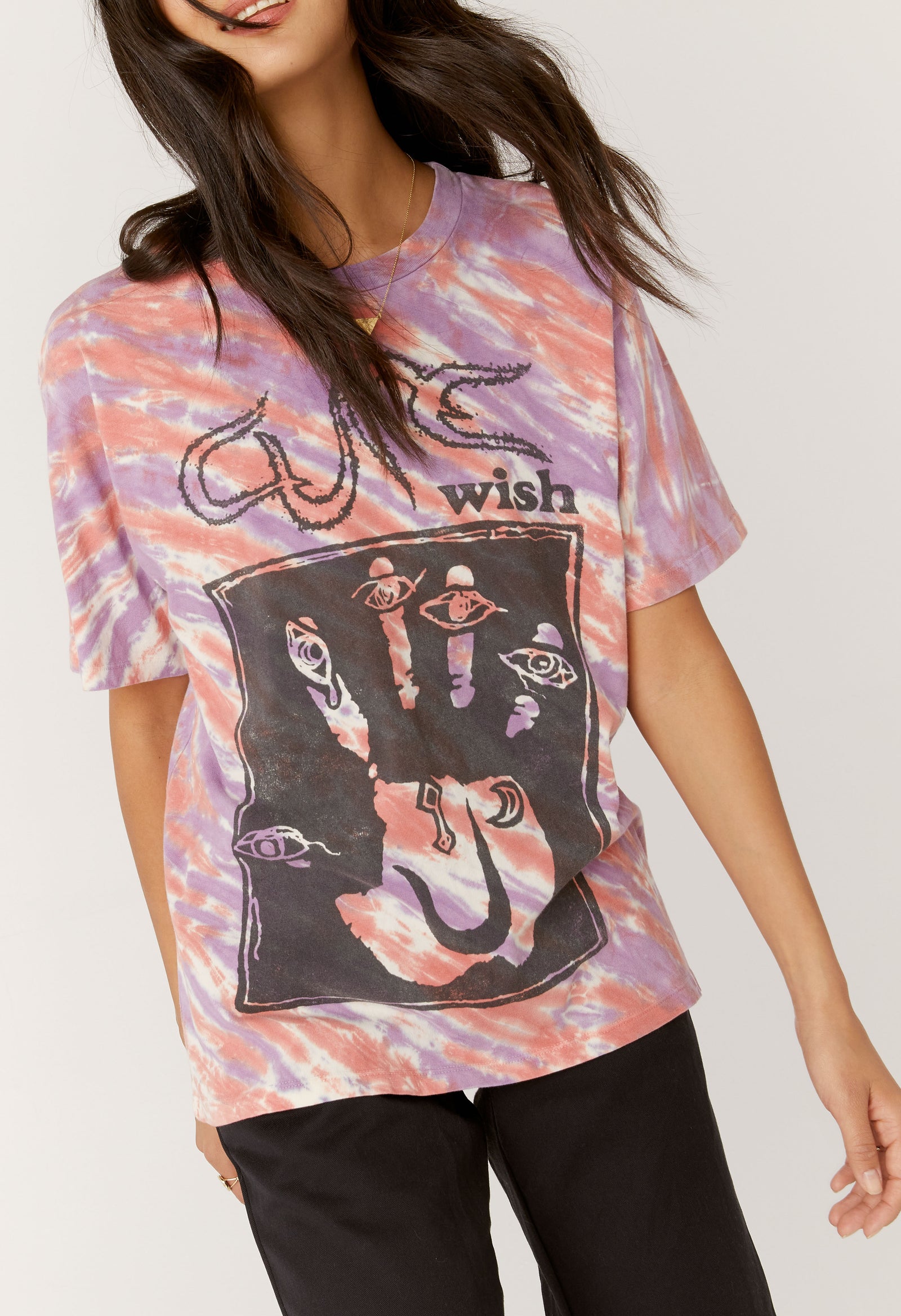Daydreamer - The Cure Wish Tour Weekend Tee - Midsummer Tie Dye