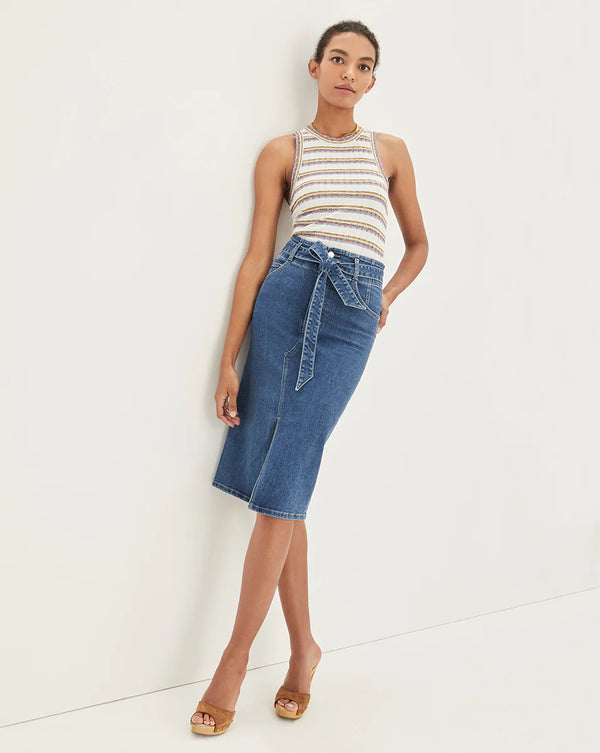 Veronica Beard - Nazia Pencil Skirt - Tide Down