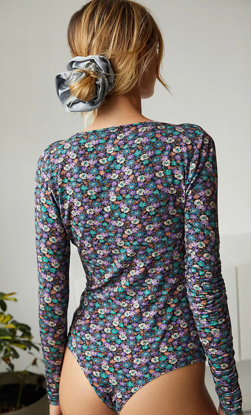 Ronny Kobo - Maxima Bodysuit - Ditsy Floral Print