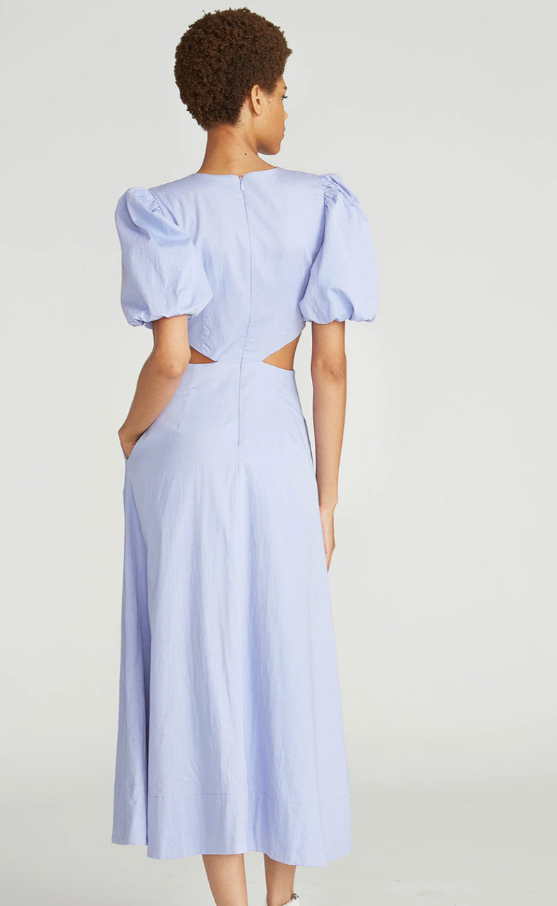 Amur - Gio Cutout Dress - Cornflower Blue