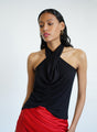 LNA - Multi Way Ribbed Top - Black
