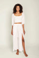 Peixoto - Joan Wrap Pants - Patched White