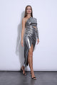 Karina Grimaldi - Tara Dress - Silver