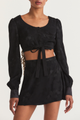 Loveshackfancy - Rowlina Skirt - Black