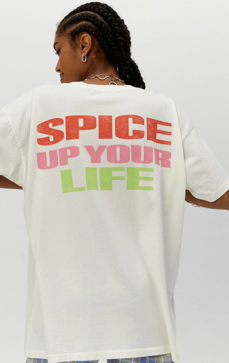 Daydreamer - Spice Up Your Life Tee - Vintage White
