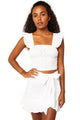 Misa - Abelia Top - White