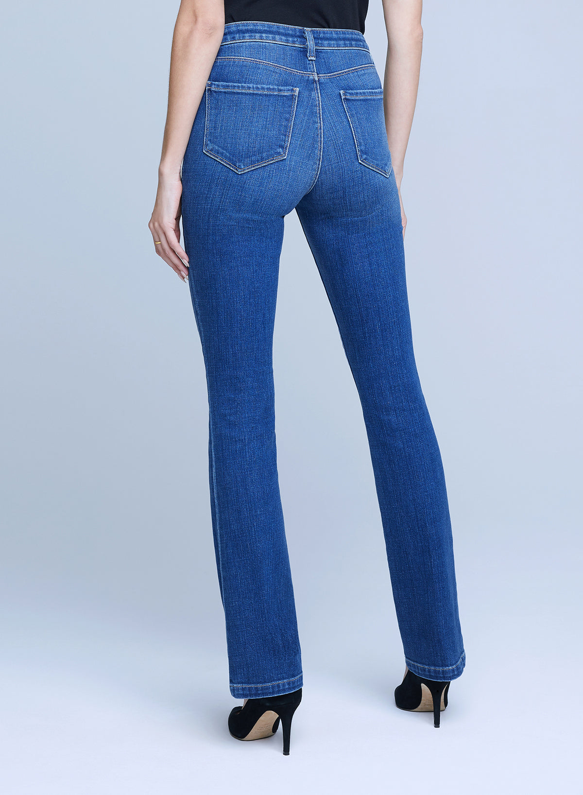 L’Agence Sada High Rise cheapest Cropped Slim Jeans Sequoia NWT