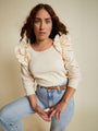Nation LTD - Esther Sweatshirt - White Chocolate