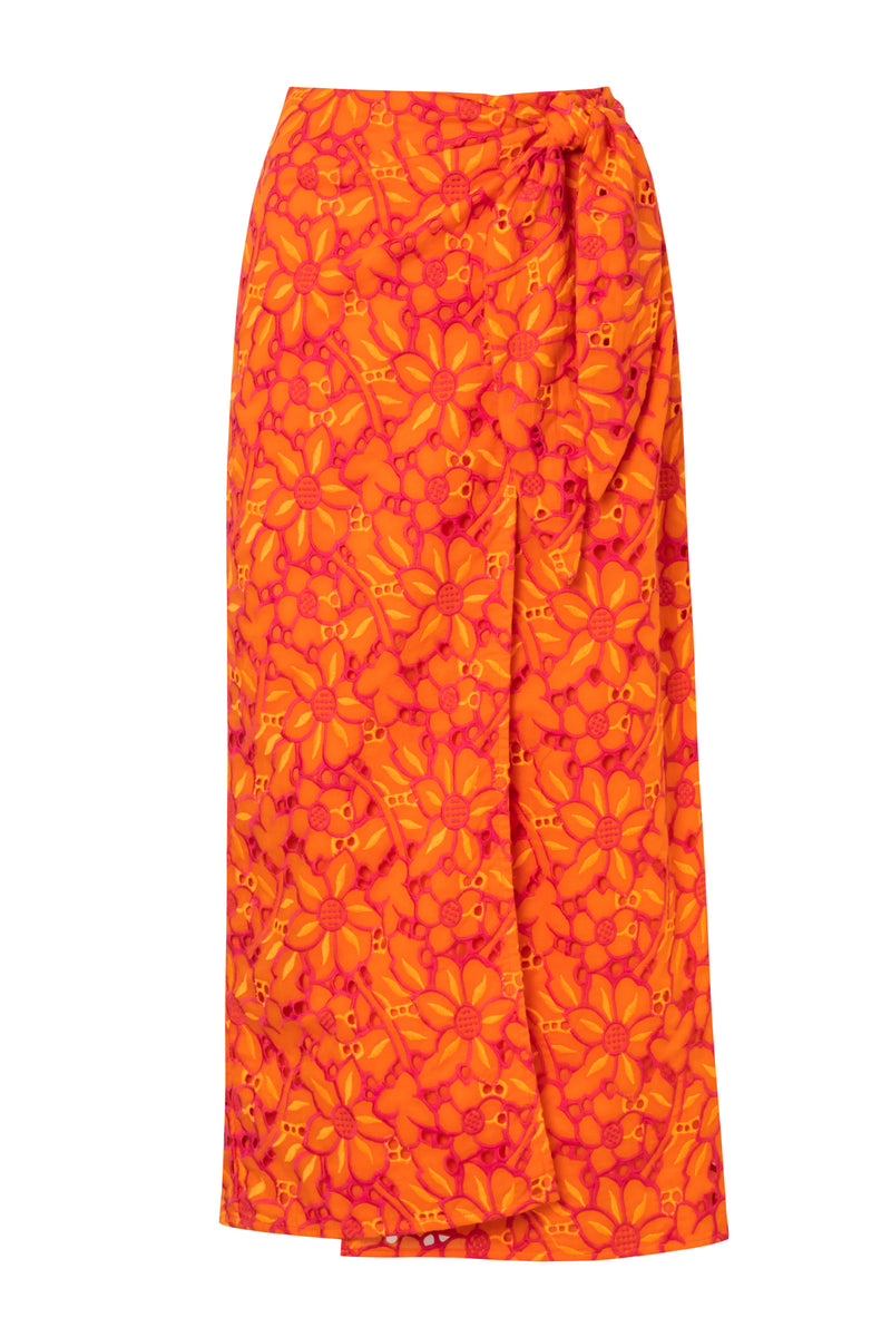 Waimari - Buleria Skirt - Orange