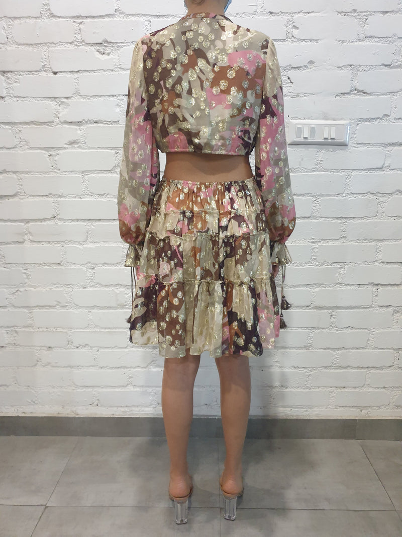 Rococo Sand - Aerin Short Dress - Beige
