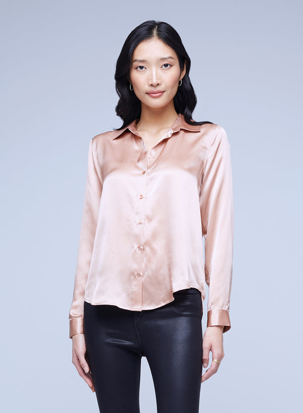 L’agence - Tyler Blouse - Dusty Pink