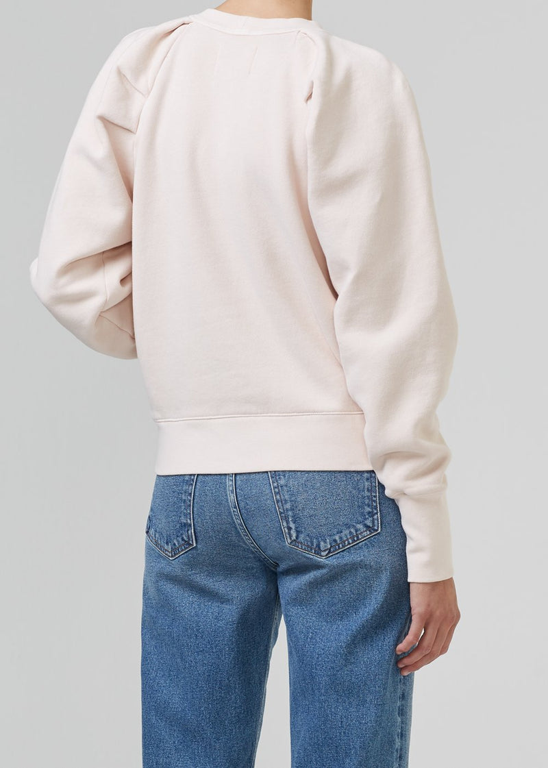 Citizens of Humanity - Cascade Sleeve Sweatshirt - Mother of Pearl