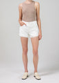 Citizens of Humanity - Frieda Cuff Shorts - Chalk