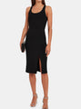 Jonathan Simkhai - Deep Rib Wrap Skirt - Black