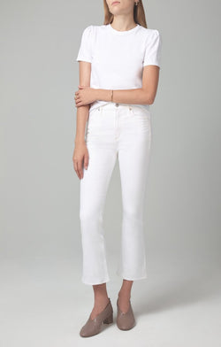 Citizens of Humanity - Demy Cropped Flare - Unveil/White