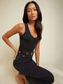 Nation LTD - Stella Tank - Jet Black