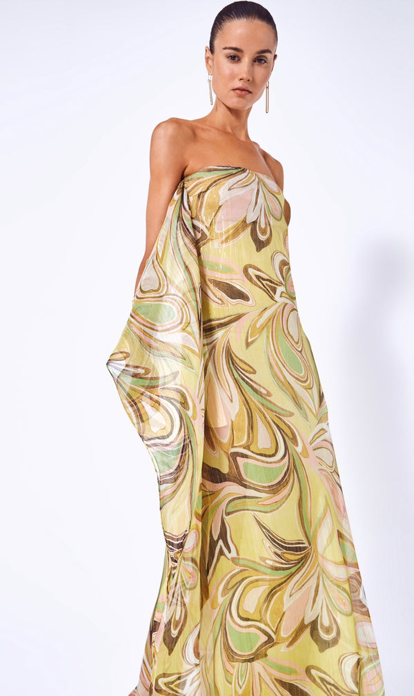 Alexis - Cami Dress - Golden Ethreal