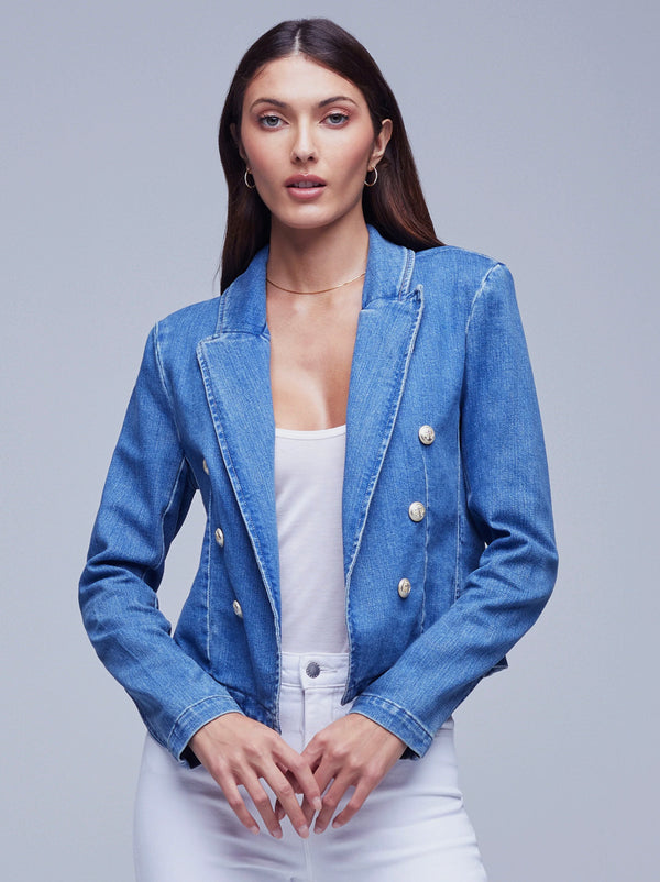 L’agence - Wayne Denim Blazer - Provo