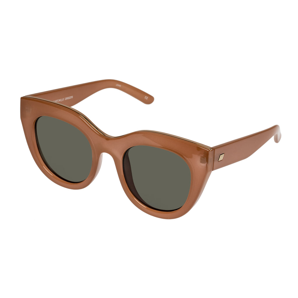 Le Specs Air Heart - Caramel Air Heart Caramel Female Cat-Eye Sunglasses | Le Specs main image 3