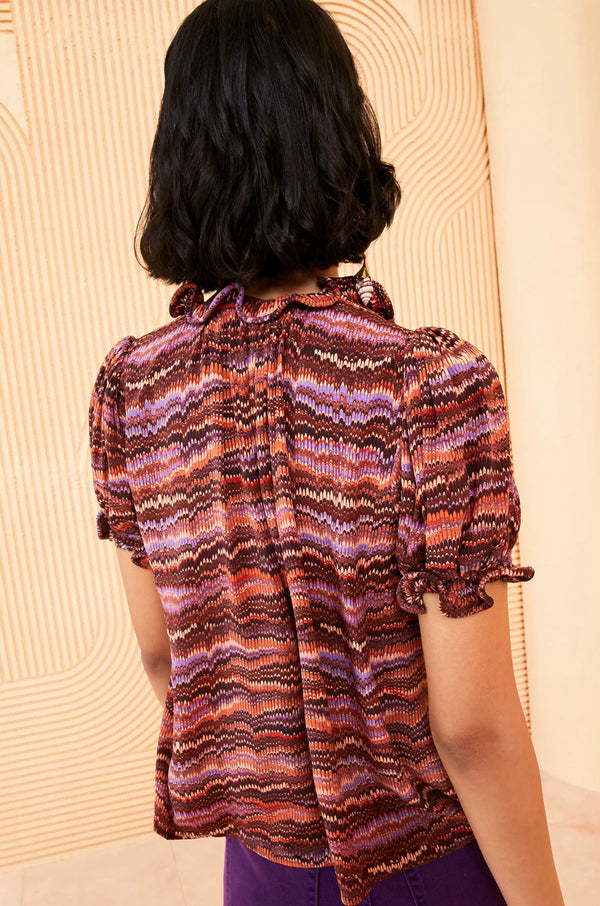 Ulla Johnson - Corine Top - Purple Sapphire