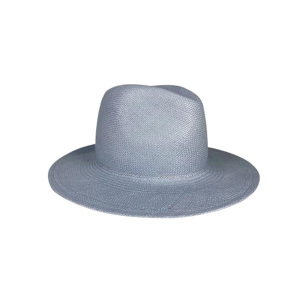 Hat Attack - Panama Continental - Pale Blue Untrimmed