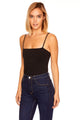 Susana Monaco - Cut Out Back Solid Bodysuit In Multiple Colors