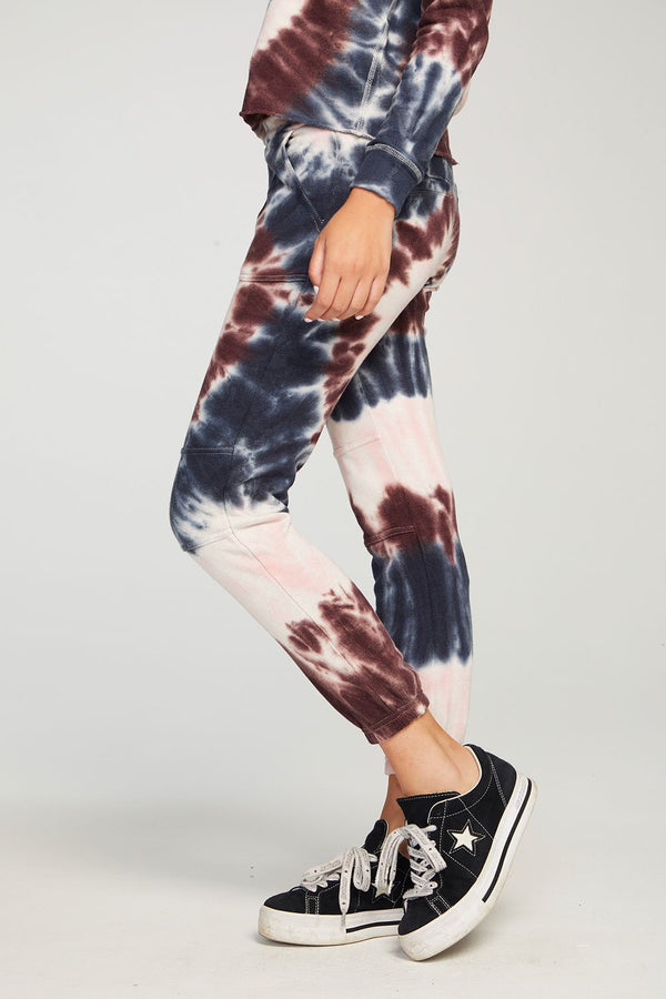 Chaser - Linen French Jogger - Tie Dye