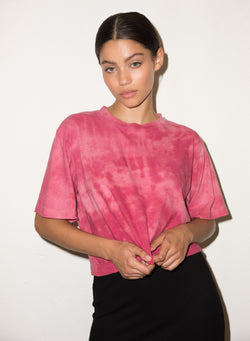 LNA - Lauren Tee - Fuschia Smoke